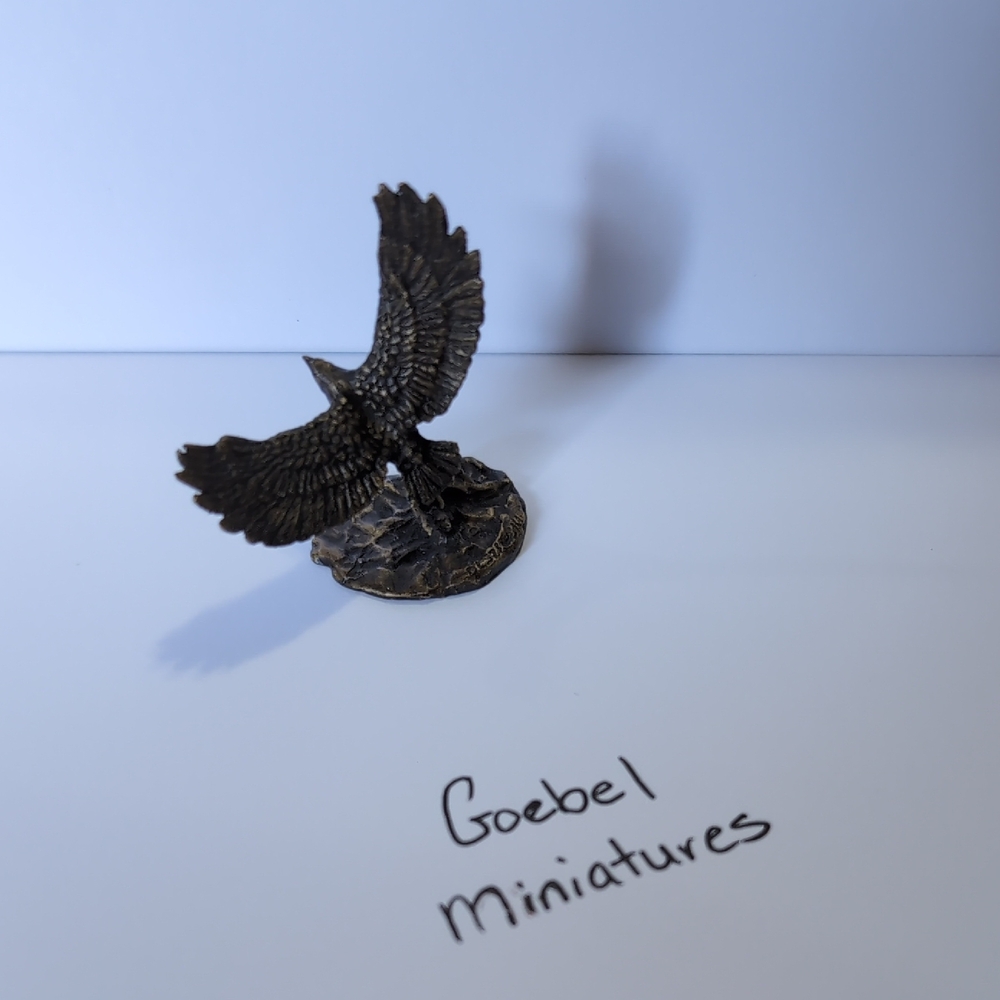 Goebel Bronze Bird Sculpture